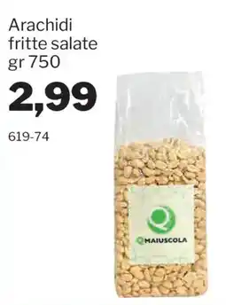 GrosMarket Arachidi fritte salate Mauscola offerta
