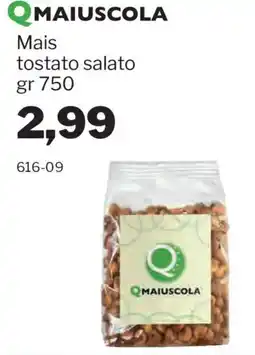 GrosMarket Mais tostato salato QMAIUSCOLA offerta