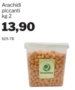 GrosMarket Arachidi piccanti Maiscola offerta