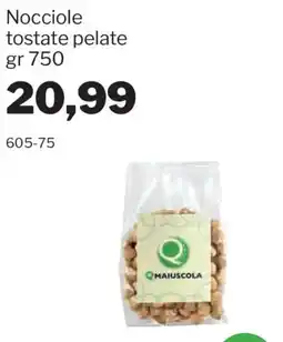 GrosMarket Nocciole tostate pelate Maiuscola offerta