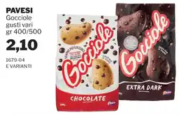 GrosMarket Gocci ole Pavesi Chocolate offerta