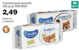 GrosMarket Cornetti gusti assortiti Casalini offerta
