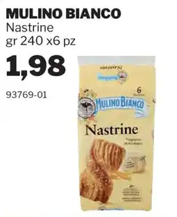 GrosMarket Mulino Bianco Nastrine offerta