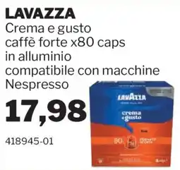 GrosMarket Lavazza crema e gusto offerta