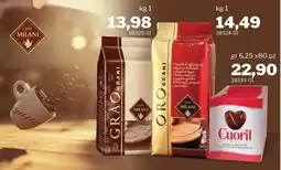 GrosMarket Grano Grani Caffè Milani offerta