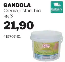 GrosMarket Gandola Crema pistacchio offerta