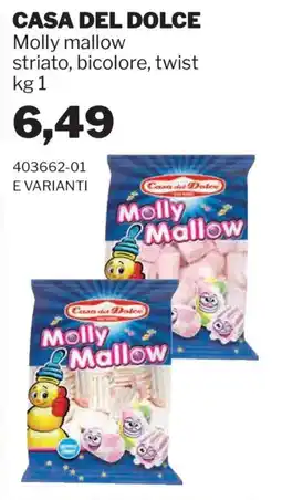 GrosMarket Casa del Dolce Molly Mallow offerta