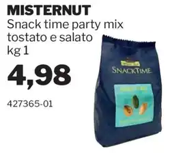 GrosMarket Misternut Snack time party mix offerta