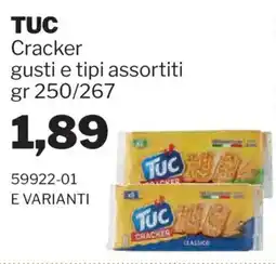 GrosMarket TUC Cracker offerta