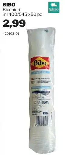 GrosMarket Bicchieri Bibo offerta