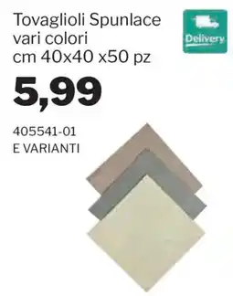 GrosMarket Tovaglioli Spunlace offerta