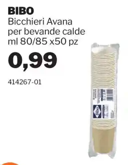 GrosMarket Bicchieri Avana Bibo offerta