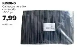 GrosMarket Cannucce nere bio offerta