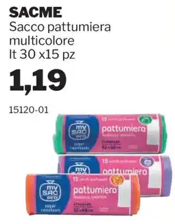 GrosMarket Sacco pattumiera multicolore my SAC pro offerta