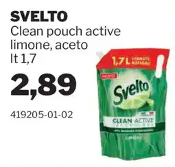 GrosMarket Svelto Clean pouch active limone, aceto offerta