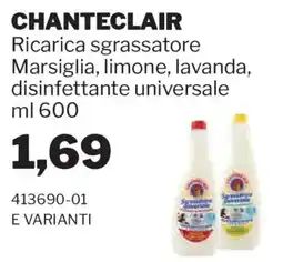 GrosMarket Chanteclair Ricarica sgrassatore offerta
