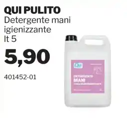 GrosMarket Qui pulito Detergente mani igienizzante offerta