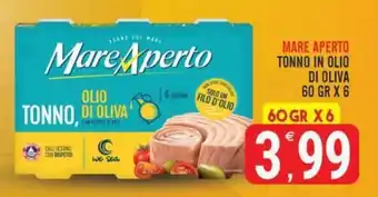 Tutto Buono Mare Aperto Tonno in olio di oliva offerta