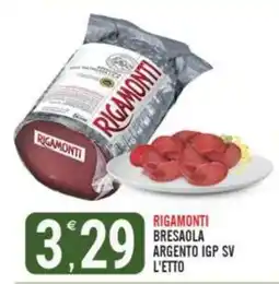 Tutto Buono Rigamonti bresaola argento igp sv offerta
