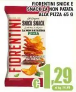 Sacoph Fiorentini Snick e Snack la non patata alla pizza offerta
