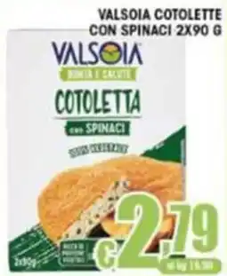 Sacoph Valsòia Cotoletta con spinaci offerta