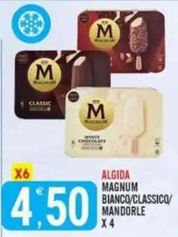 Tutto Buono Algida Magnum Bianco/Classico/Mandorle offerta