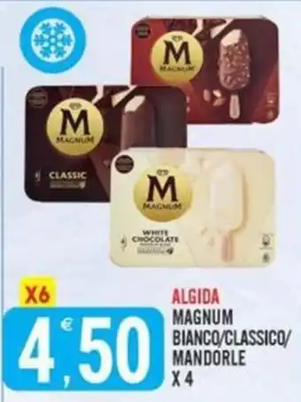 Algida Magnum Bianco/Classico/Mandorle