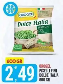 Tutto Buono Orogel piselli fini dolce italia offerta