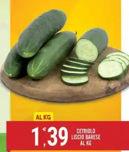 Tutto Buono Cetriolo liscio barese offerta