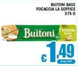 Sacoph Buitoni Focaccia la soffice offerta