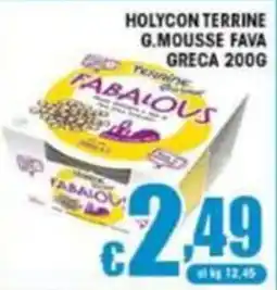 Sacoph Terrina G. Mousse Fava Greca Fabalou offerta