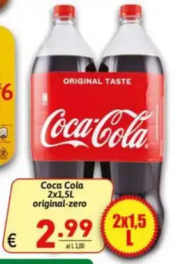 Ipercarni Coca Cola original-zero offerta