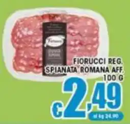 Sacoph Fiorucci reg. spianata romana aff. offerta