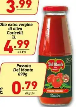 Ipercarni Passata Del Monte offerta