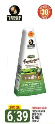 Tutto Buono Parmareggio Parmigiano Spicchio offerta