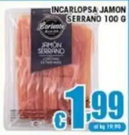 Sacoph Incarnopsa Jamon Serrano offerta