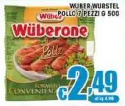 Sacoph Wüberone Pollo offerta