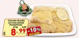Ipercarni Coscette di pollo con osso panate PrestoPronto offerta
