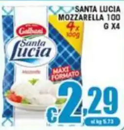 Sacoph Santa Lucia Mozzarella offerta