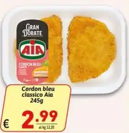 Ipercarni Cordon bleu classico Aia offerta