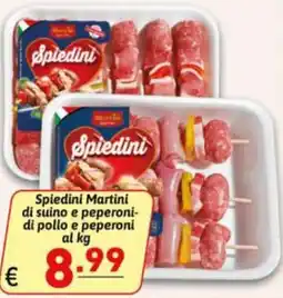 Ipercarni Spiedini Martini offerta