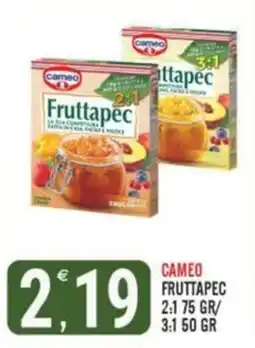 Tutto Buono Cameo Fruttapec offerta
