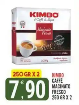 Tutto Buono Kimbo caffè macinato fresco offerta