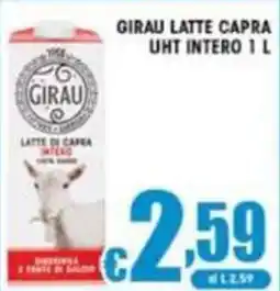 Sacoph Girau latte di capra intero offerta