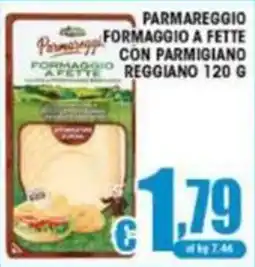 Sacoph Parmareggio formaggio a fette con parmigiano reggiano offerta