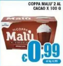 Sacoph Coppa Malù al cacao offerta