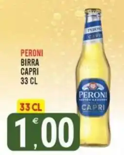 Tutto Buono Peroni birra capri offerta