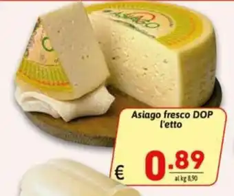 Ipercarni Asiago fresco DOP offerta