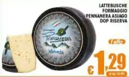 Sacoph Formaggio Pennanera Asiago DOP Riserva offerta