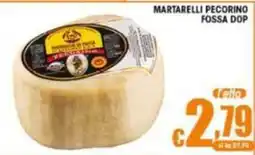 Sacoph Martarelli Pecorino Fossa DOP offerta